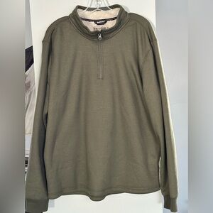 B.C. Clothing  - Men’s 1/4 Zip Sherpa Lined Sweatshirt - Size Large - Pre-Loved